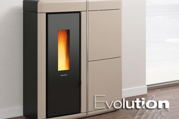 EVELYNE IDRO (Poêle thermique étanche) 17,5 Kw - Extraflame